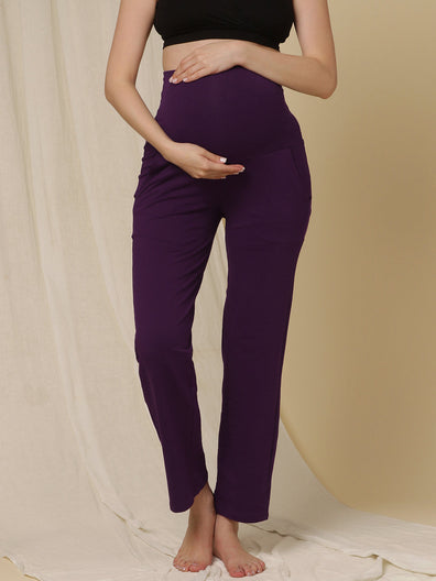 Buy Zivame Lounge Knit Poly Maternity Pants - Mockingbird at Rs.576 online  | Nightwear online